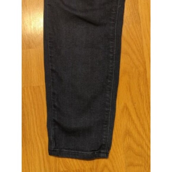 Paige Verdugo Ankle Jeans Denim Womens Size 29 Black Dark Blue Mid Rise - Picture 2 of 9